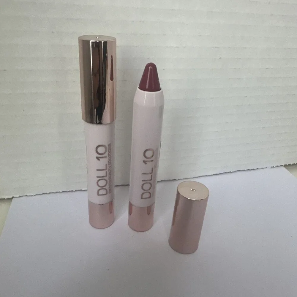 2~ Doll 10 Lip Crayon LET GO 0.08 oz Full Size New Without Box.